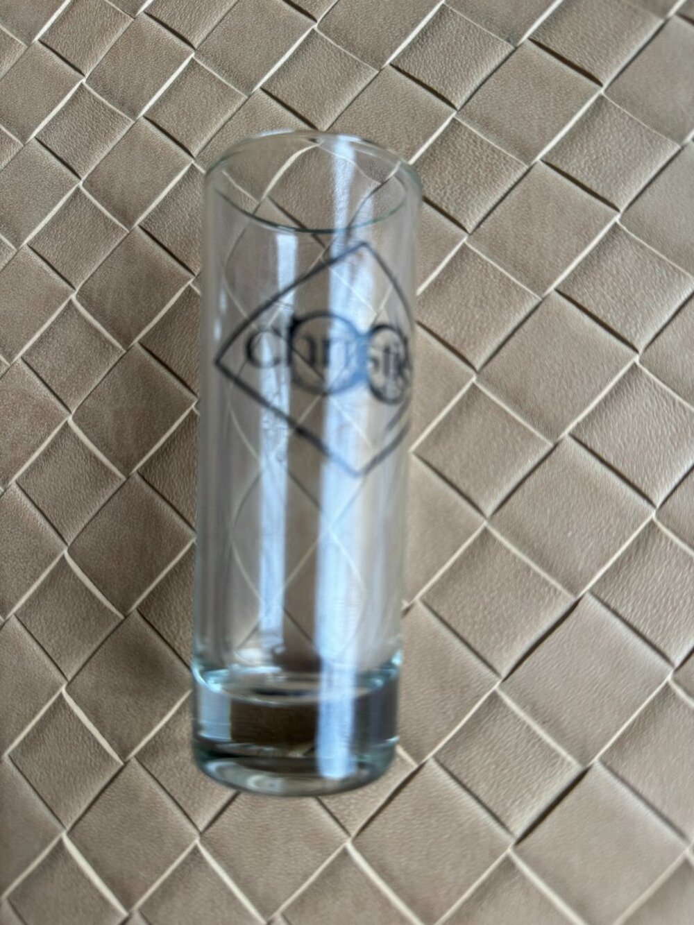 Vintage Christie's Cabaret Adult Entertainment Shot Glass